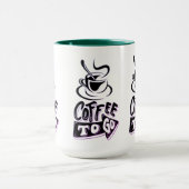 Kaffee für die Combo-Tasse - Kundenspezifische Ker Tasse (Zentrum)