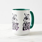 Kaffee für die Combo-Tasse - Kundenspezifische Ker Tasse (VorderseiteRechts)