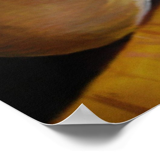 Kaffee für einen poster (Ecke)