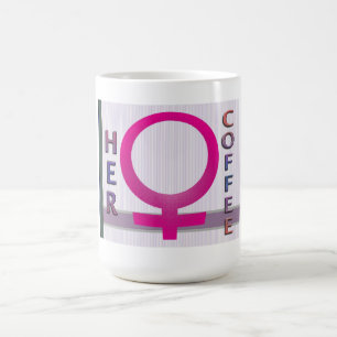 Kaffee für Frauen Kaffeetasse