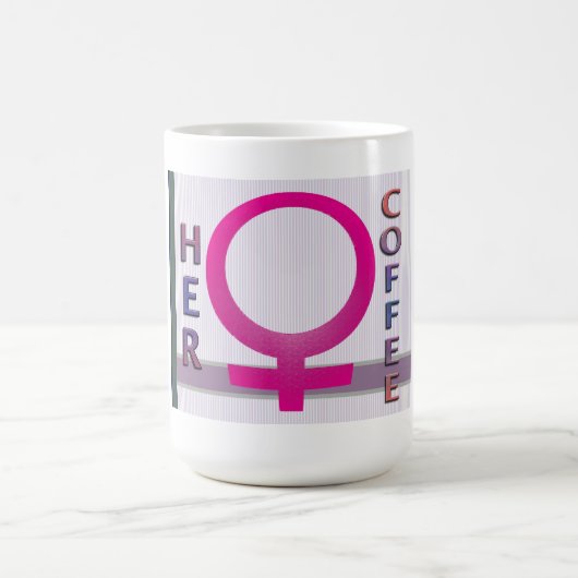 Kaffee für Frauen Kaffeetasse (Mittel)