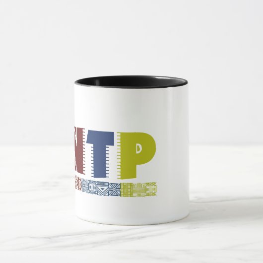Kaffee für glänzendes INTPs - Myers-Briggs Tasse (Zentrum)