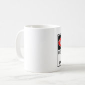 KAFFEE FÜR IHREN SCHUTZ KAFFEETASSE (Vorderseite Links)