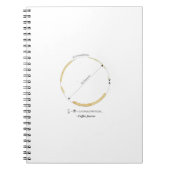 Kaffee für immer notizblock (Vorderseite)