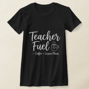 Kaffee für Lehrer und Unterricht für Homeschool-Fa T-Shirt