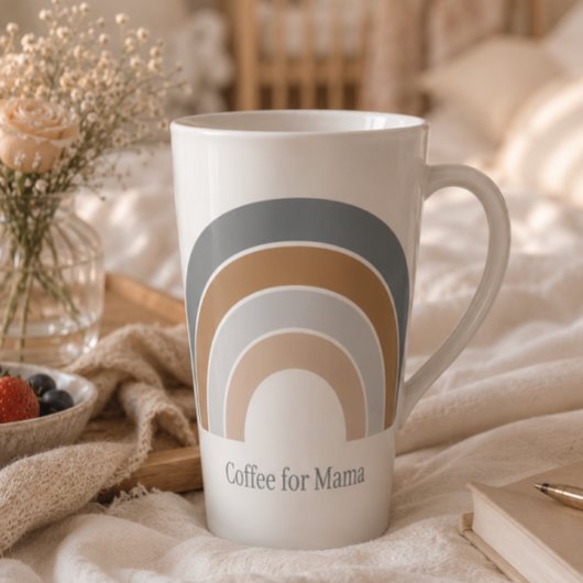 Kaffee für Mama-Rainbow-Tasse Milchtasse