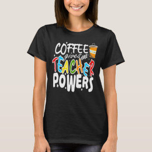 Kaffee für Mathe-Lehrer Kaffee zum Mathe-Coff T-Shirt