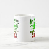 Kaffee für Mord-lustige Tasse (Mittel)