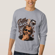 "Kaffee fürs Gehirn" "Kaffee Liebhaber" "lustiger