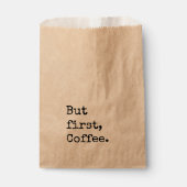 Kaffee-Gastgeschenk Hochzeiten, aber Kaffee Geschenktütchen (Vorderseite)