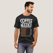 Kaffee gebrauchte Kaffeebohnen Batterie Männer & W T-Shirt (Vorne ganz)