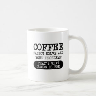 Kaffee gegen Speck Lustiger Becher Kaffeetasse