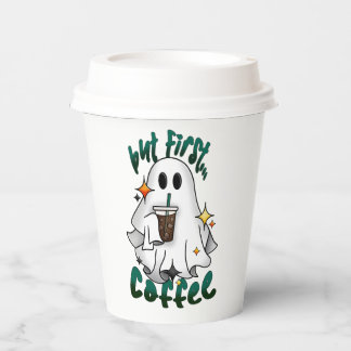 Kaffee-Geist - "Aber zuerst.. Kaffee" Pappbecher