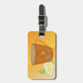 Kaffee Gepäckanhänger (Vorderseite vertikal)