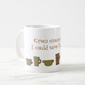 Kaffee Gerettet Tasse (Vorderseite Links)
