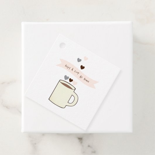 Kaffee Geschenkanhänger (Beispiel)