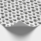 Kaffee Geschenkpapier (Ecke)