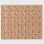 Kaffee Geschenkpapier (Flach)