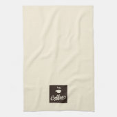 Kaffee Geschirrtuch (Vertikal)