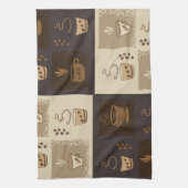 Kaffee Geschirrtuch (Vertikal)