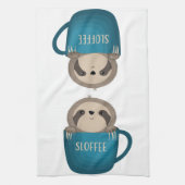 Kaffee! Geschirrtuch (Vertikal)