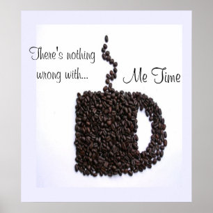 Kaffee-Gespräch Poster