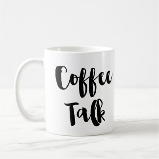 Kaffee-Gesprächs-Kaffee oder Tee-Tasse Kaffeetasse