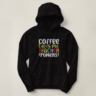 Kaffee gibt mir Power Hoodie