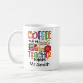 Kaffee gibt mir Power Kaffeetasse (Links)