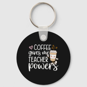 Kaffee gibt mir Powern, die ich unterrichten, wied Schlüsselanhänger