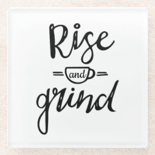 Kaffee Glasuntersetzer