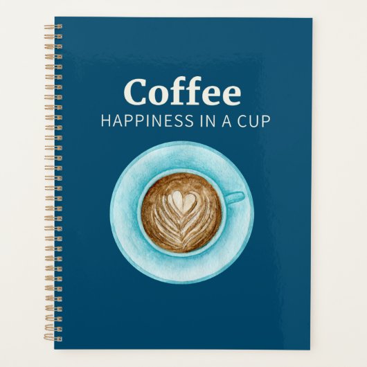 Kaffee glücklich planer (Vorderseite)
