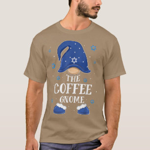 Kaffee Gnome Hanukkah Jüdische Matching Familie Xm T-Shirt