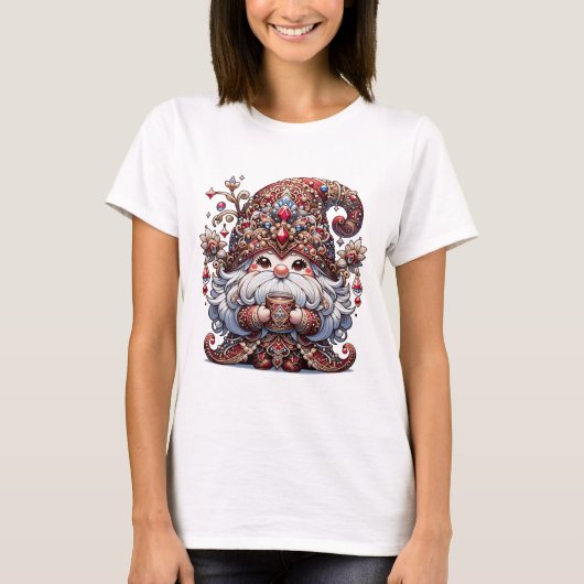 Kaffee Gnome Ruby T-Shirt (Vorderseite)
