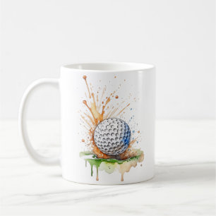 Kaffee & Golf ergibt Par-fektion! Kaffeetasse