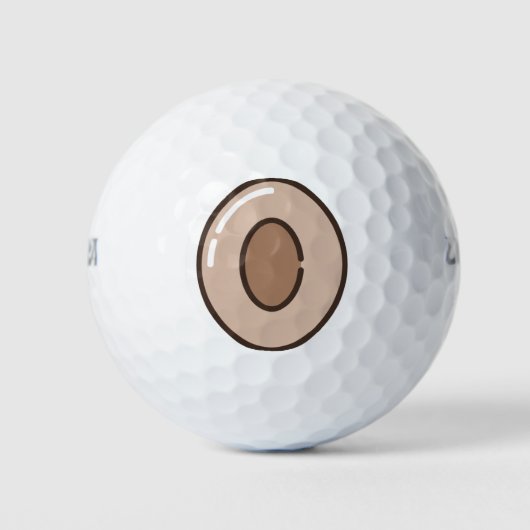 Kaffee Golfball (Vorderseite)