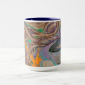 Kaffee Graffiti Tasse (Zentrum)
