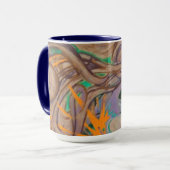Kaffee Graffiti Tasse (Vorderseite Links)