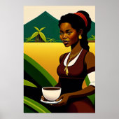 Kaffee - Großes Poster (Vorne)