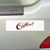 Kaffee Grounds Kaffee - Autoaufkleber (Auf Auto)