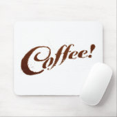 Kaffee Grounds Kaffee - Mousepad (Mit Mouse)