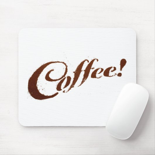 Kaffee Grounds Kaffee - Mousepad (Mit Mouse)
