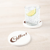 Kaffee Grounds Kaffee - Untersetzer (Seite)