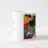 Kaffee Habit Stops Zika von RoseWrits Jumbo-Tasse (Vorderseite)