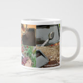 Kaffee Habit Stops Zika von RoseWrits Jumbo-Tasse (Rechts)