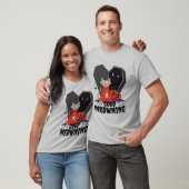 Kaffee Halloween Chat T-Shirt (Unisex)