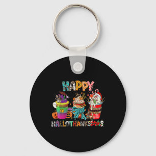 Kaffee Halloween Erntedankfest Weihnachten Frohe H Schlüsselanhänger