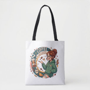 Kaffee-Halloween-Stimmung – Cozy Herbst Kaffee Lie Tasche