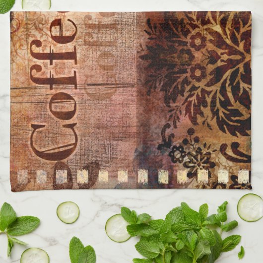 Kaffee Handtuch (Gefaltet)