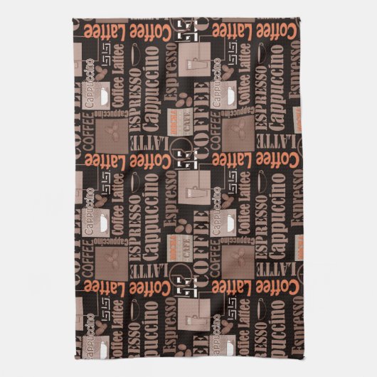 Kaffee Handtuch (Vertikal)
